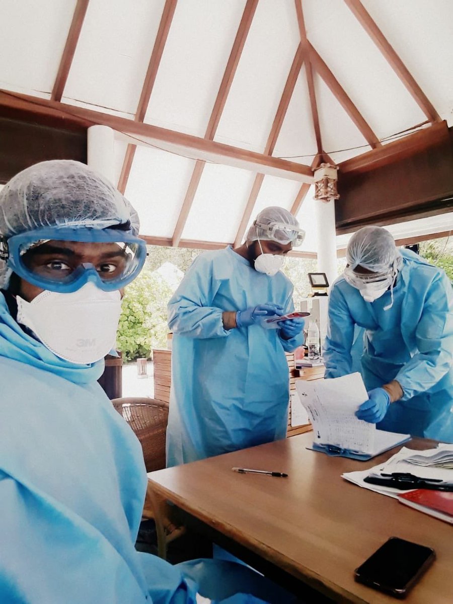 MoHmv's tweet photo. We pay tribute to all healthcare workers, who work tirelessly, stay away from their families to look after ours.
To all healthcare workers on the front lines...
Thank you!
#WorldHealthDay #healthforall #velidhooisolationfacility #MeetOurFrontLineWorkers https://t.co/xWUKa3yVzi