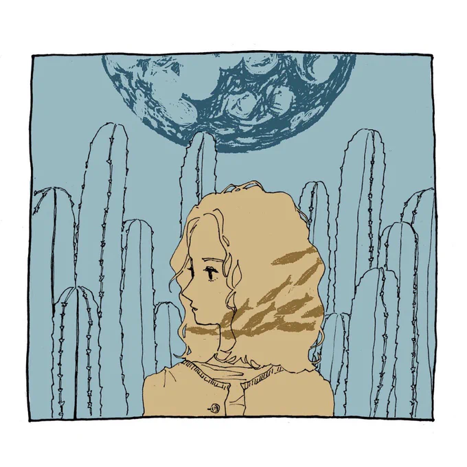 カヤマさん(@kayama_3 )から指名していただきました? 嬉しいです〜!!
もう載せてますがお気に入り3枚?

#絵描き繋がれ 