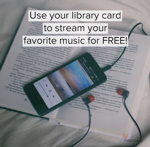 HernandoLibrary's tweet photo. With FREEGAL, you do not pay a monthly subscription to stream music. You get unlimited streaming plus 5 free music downloads to keep. Log in with you library card number and pin today!

#Freegal #musicstreaming #HernandoCounty #RethinkLibraries https://t.co/5qkX8zfxmz