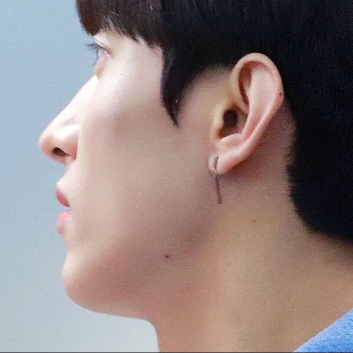– seokmin has A LOT of moles,, from his cheek moles, one on his ear, one below his ear, on his jaw, on his side burn, on his chin, at the back of his right ear, and more on his neck (and yes i find every single mole endearing)