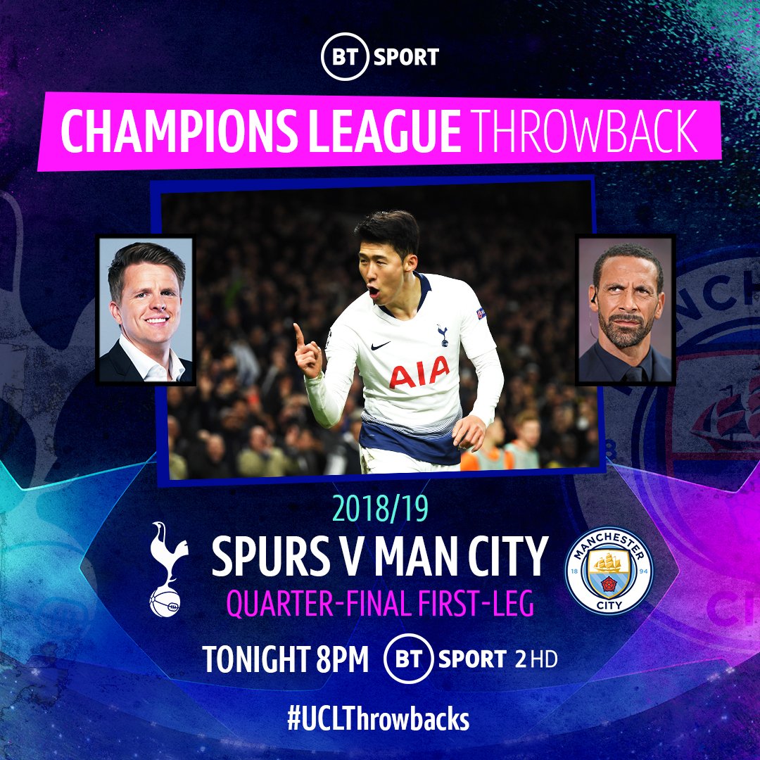 TNT Sports Brasil - HOJE TEM MAIS CHAMPIONS! Tottenham Hotspur x