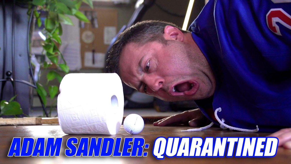 Get through the #Quarantine #WithMe and watch this fun parody video we made of <a href="/AdamSandler/">Adam Sandler</a> going through #Isolation on <a href="/YouTube/">YouTube</a> youtu.be/k1_gBxRT3KM

#ComedyAtHome #parody #COVID19 #fun #happygilmore #billymadison
Co-written by <a href="/GregAidala/">Greg Aidala</a>