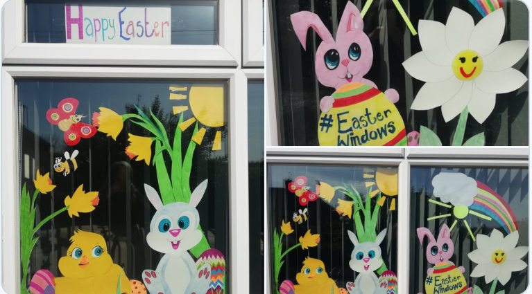 ChalleNGeNottm's tweet photo. RT @NottmPrimary: We are in awe @SusanDewey10 and Alex! Amazing effort! #EasterWindows
https://t.co/3zTKDLtCe6 https://t.co/fqQfjzeINf