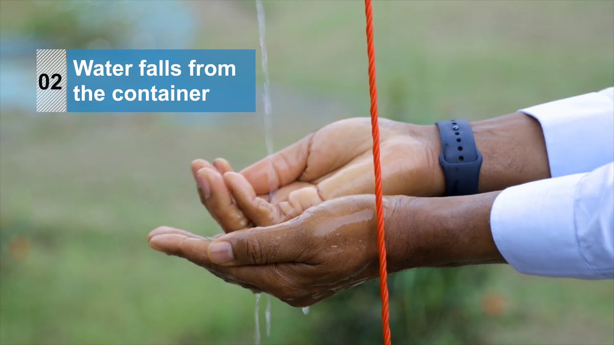 sol_nano's tweet photo. Hand washing with the tippy tap https://t.co/yEB7IxEesV https://t.co/rjS5MSRq0I
