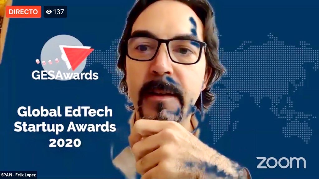 EdtechSpain_Org's tweet photo. En el #GESA2020Launch, los líderes mundiales de #EdTech comparten la respuesta local a los desafíos que ha supuesto el #COVID19. @felixlopez está representando a #España.
 Podéis seguirlo aquí 👇🏼
https://t.co/hbv2mTtFpT……

 #GESAwards #EdTech #startups #SocentEs https://t.co/1T2vgptikR