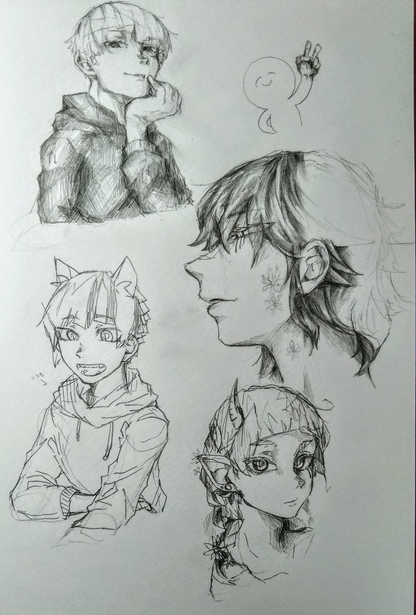 いつもより時間かけて描いたやつ
#イラスト #オリキャラ 