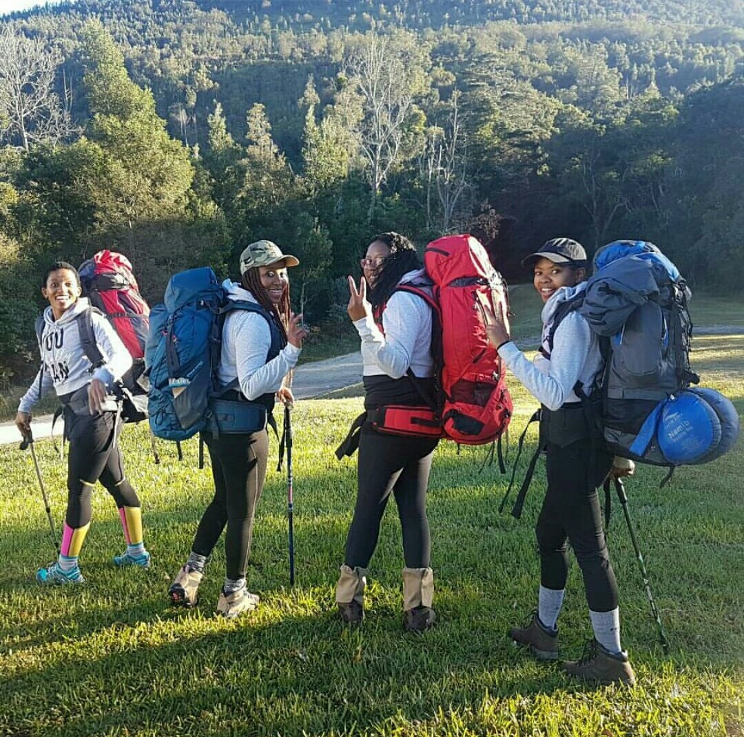  #21Days21Destinations This week is dedicated to  #hikingafrica and I am going to take you back to our 5 day Oteniqua Hike in Knysna. The trail is up to 8 days but we opted for 5. We travelled from different parts of SA and slept over in one of the cabins. Spirits were high 