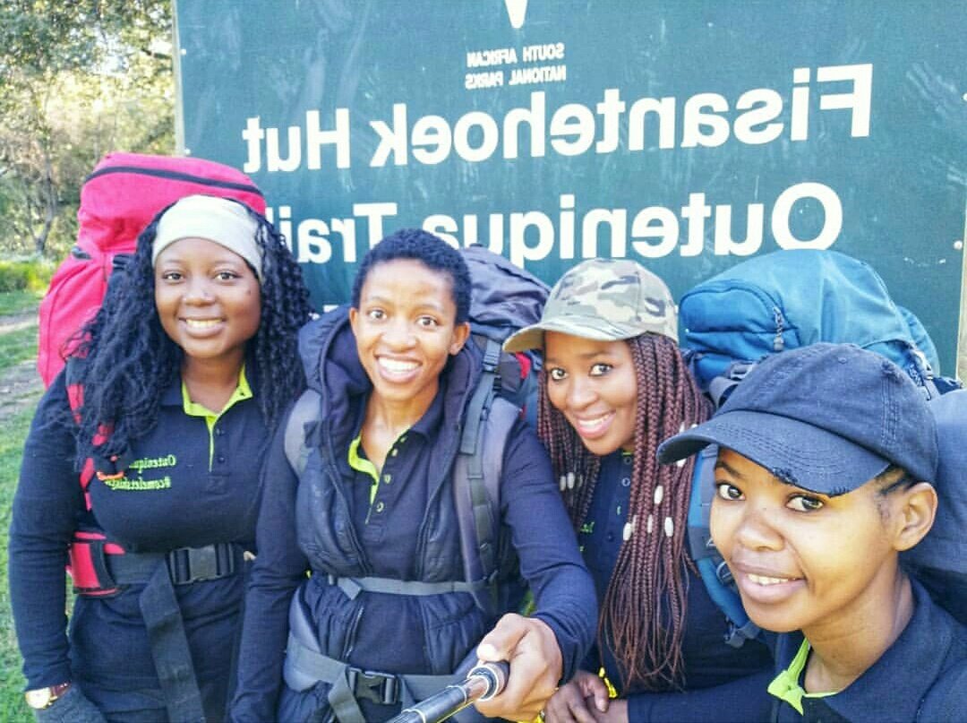 Then Day 5 came and we could all smell the finish line...The kilometers were fewer and the trail was friendly. It was Workers Day and we took some time out to make a mini photoshoot in celebration of this precious Day. We were tired but still happy to have made it to the end.