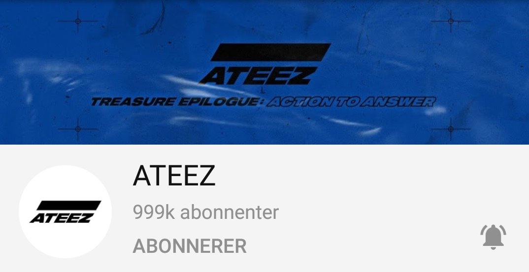 ateez_charts's tweet photo. ATEEZ is just 1K away to 1M subscribers on Youtube. 

As soon as Ateez hit 1M let's celebrate it by trending these hashtags
 #.에이티즈_구독자_백만명_축하해 and #.1MillionWithATEEZ  
So be ready and join us! 💪

@ATEEZUD
@ateez_updates
@ATEEZofficial #ATEEZ #에이티즈 https://t.co/vNseZEh5a8
