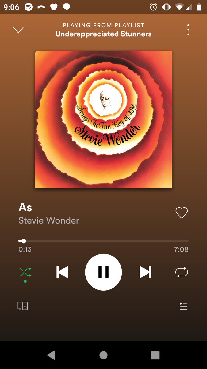 "As" by Stevie Wonder