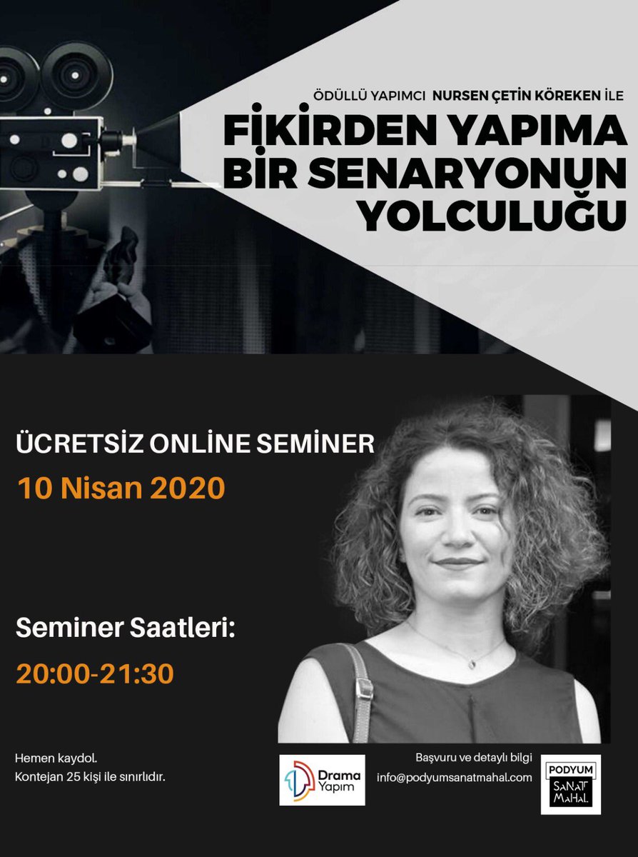 Kayıt olmak için➡️info@podyumsanatmahal.com