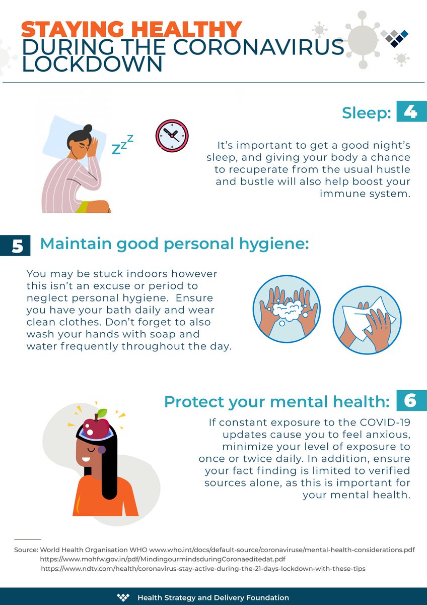 It's #WorldHealthDay2020
While most countries are experiencing a #lockdown due to the #COVID19 pandemic, we thought to share some #HealthTips with you.
#Stayhome #Staysafe