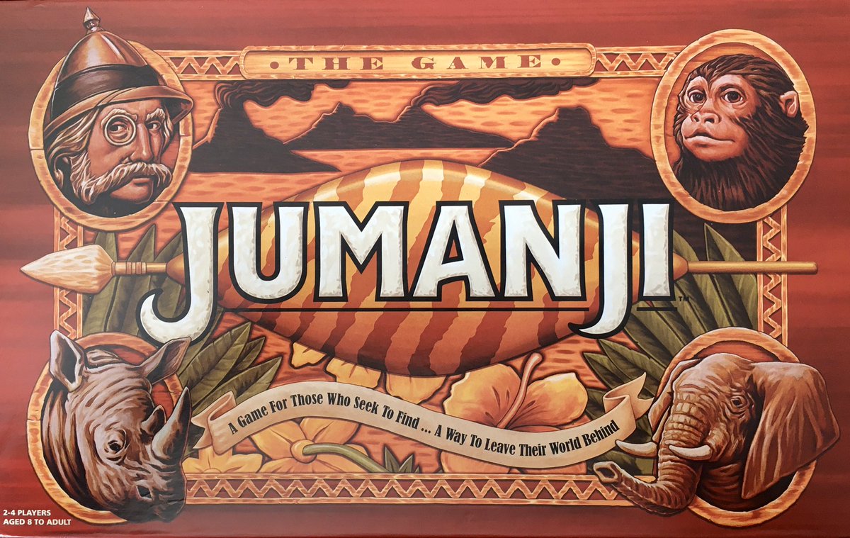 StephanieSermon's tweet photo. Today’s mail:
#Jumanji the board game, and #RoboCop: #PrimeDirectives (4 part mini-series) DVDs! 😃😃😃 https://t.co/I8uSDe5GBK