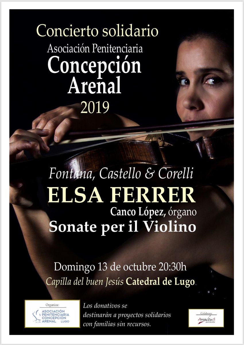 ArsCombinatori's tweet photo. Concierto solidario junto a la Asociación Penitenciaria Concepción Arenal. https://t.co/gTEmJv3lvQ