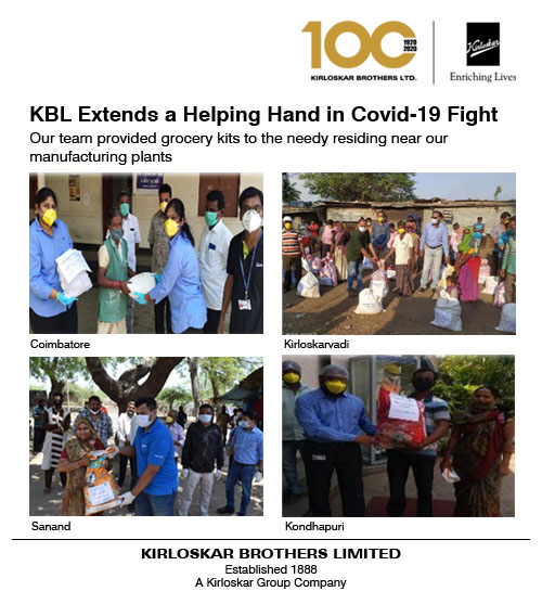 KBLPumps's tweet photo. Continuing with our contribution towards the #COVID19Pandemic Relief Efforts, KBL team recently distributed grocery kits to various needy people residing near our manufacturing plants. #KBLCares #KirloskarBrothersLimited #KBLCSR #FightAgainstCorona https://t.co/FjPvjsfzrA