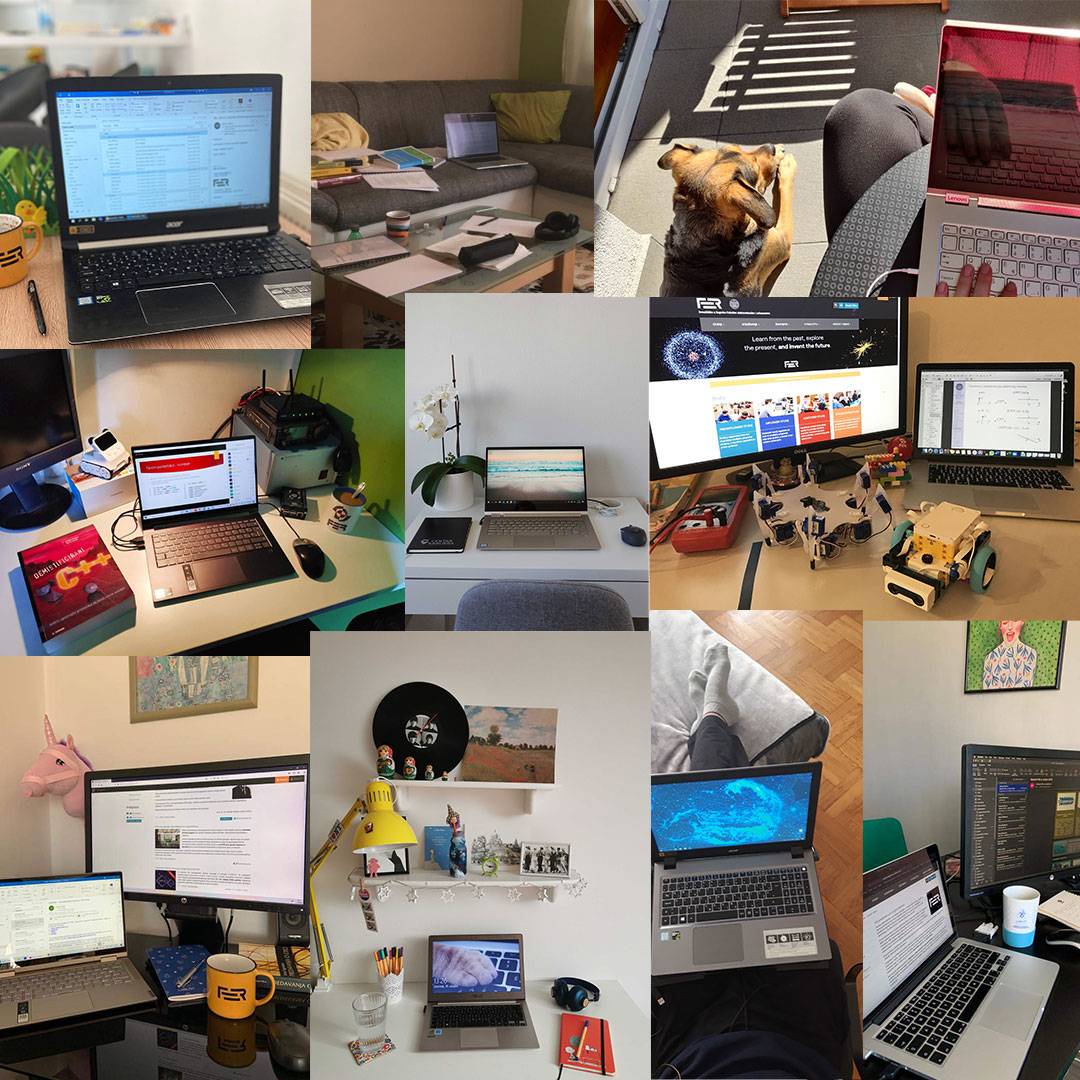 FER is on a secret mission #STAYATHOME. 
Be like FER. Send us your home office pic! 😎