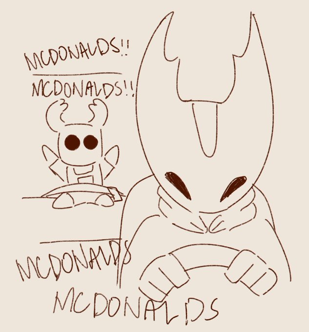 Mcdonalds (1/2) #HollowKnight 