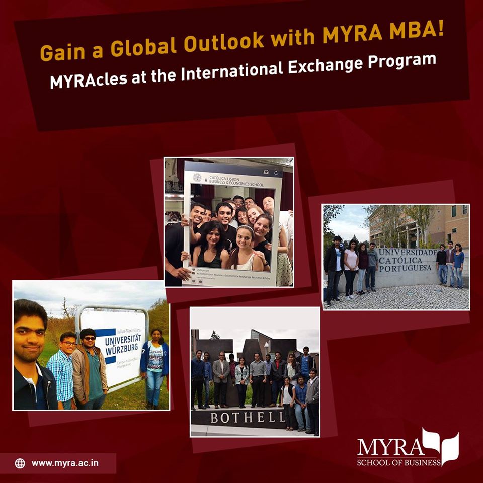MyraBSchool's tweet image. Every year good number of students from @MyraBSchool go on an #InternationalExchangeProgram. Our #GlobalPartners are @catolica_lisbon, @DalhousieU &amp;amp; #UniversitätWürzburg. Here’s a glimpse of the same.
#ApplyNow at myra.ac.in/apply

#BusinessSchool #MYRA #Mysuru #Mysore