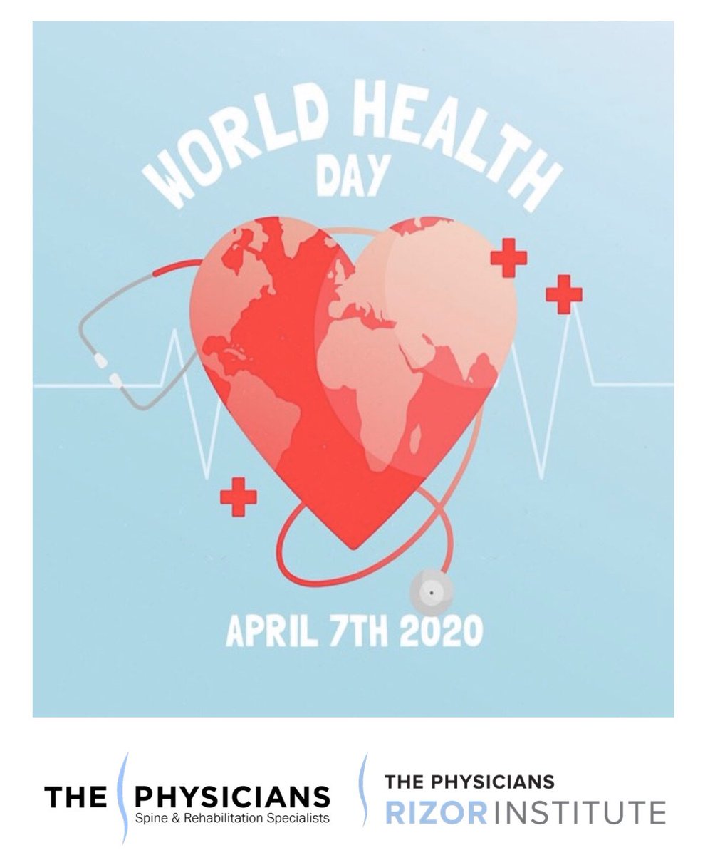 ThePhysicians's tweet photo. Happy World Health Day! Now more than ever we are grateful for the healthcare workers on the front line- THANK YOU. Stay safe and stay well. #worldhealth #staywell  #staysafe https://t.co/cfkf9pPYoJ