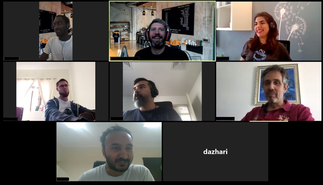 UbisoftAbuDhabi's tweet photo. With our teams working remote, we now have a virtual Coffee Club! A casual call where anyone from #UbisoftAbuDhabi can drop in and and catch up some friendly faces ☕ 

#coffee #remotework #gamesindustry #LifeAtUbi https://t.co/tqceZIOEAP