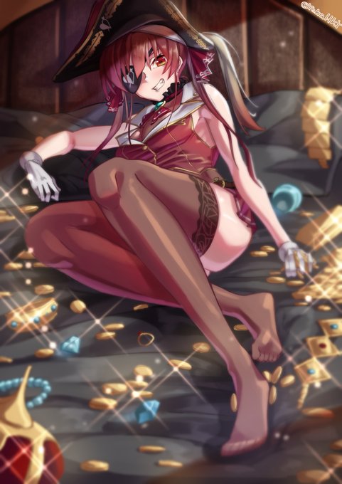 船長描きましたーーーー
#マリンのお宝 