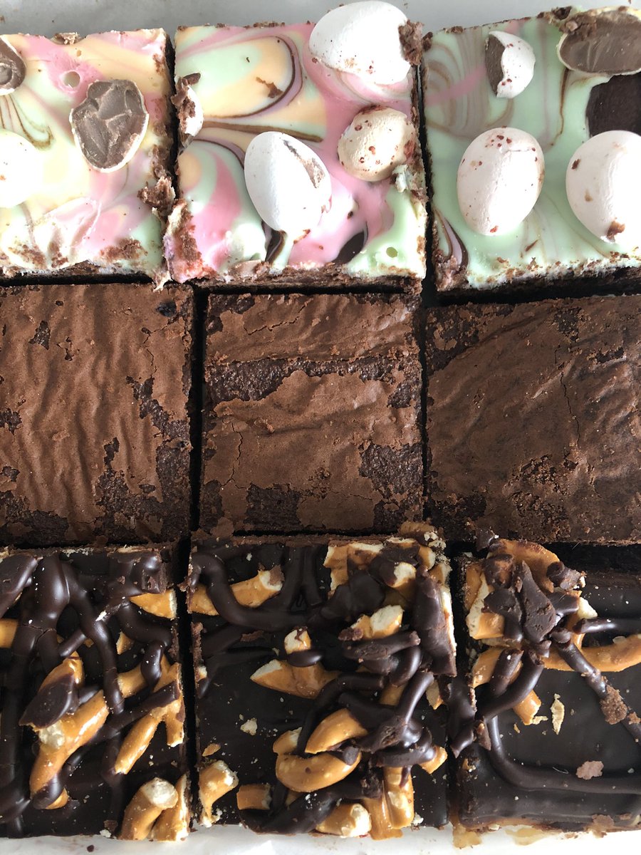 HP24680's tweet photo. A birthday on lockdown got a whole lot better with this surprise delivery! #bearsbrownies https://t.co/bFKIW02Mg7