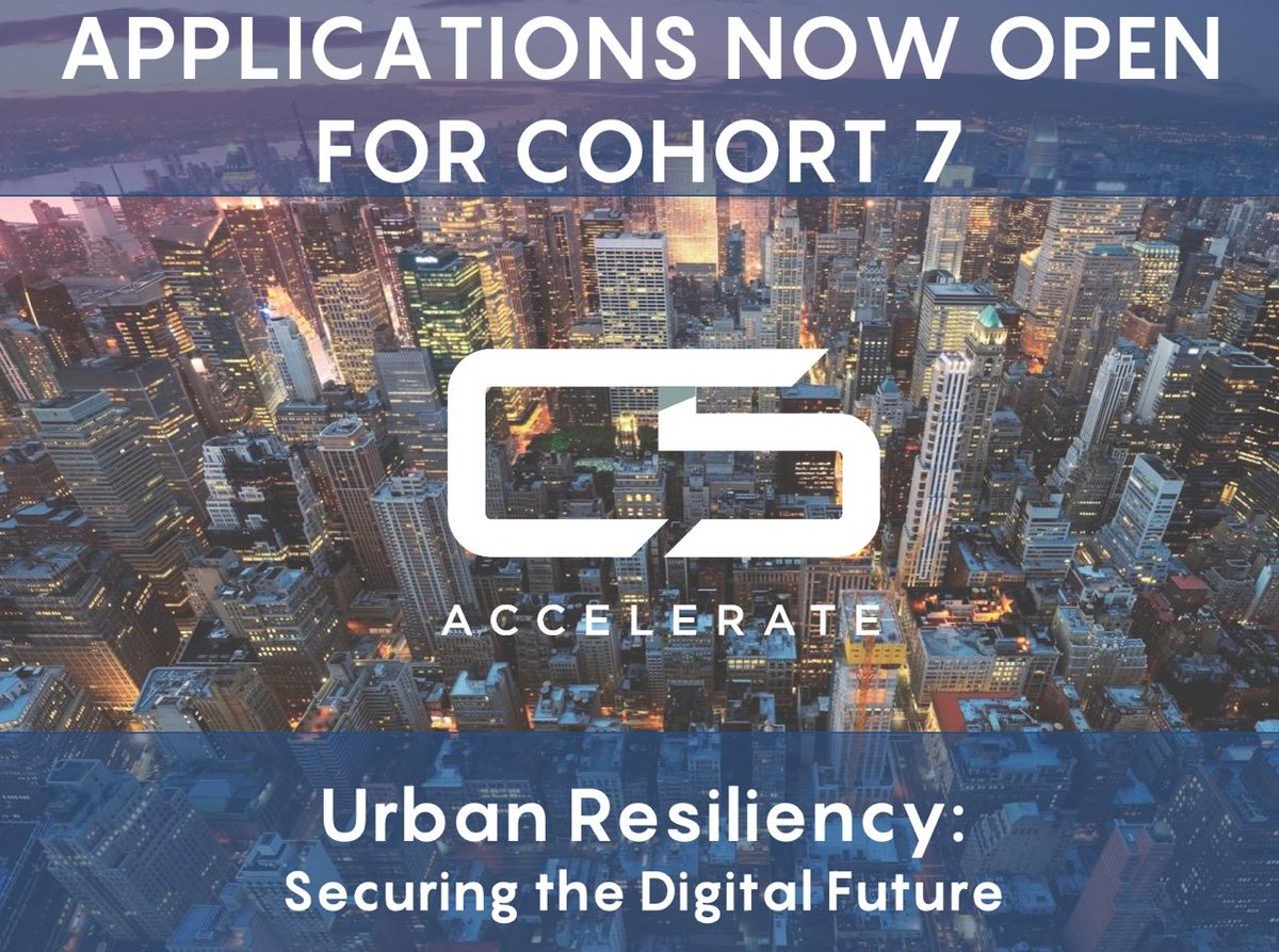 C5Accelerate's tweet photo. Due to popular demand, we are extending the application deadline!
If you or your company is ready to scale its future, applications for our virtual cohort are still open.
Click the link below to learn more or apply: https://t.co/ZltVu6Vkbr
#C5Accelerate #startups #innovation https://t.co/OqUHsp2EaS