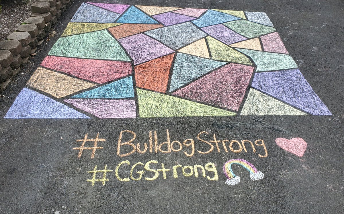 Mere_Forte's tweet photo. Today is Berkeley's Rainbows of Hope Spirit Day. O and I made this to brighten up the day! @SanGiovanni5th #berkeleypride #bulldogstrong https://t.co/amr80yysId