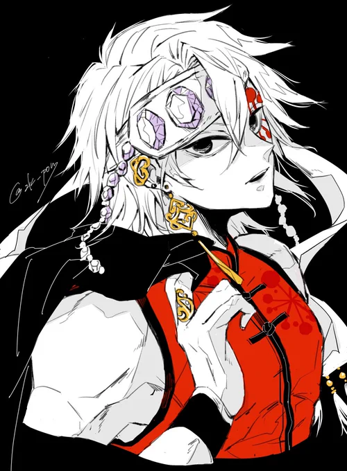 チャイナスーツ的な②。
 #宇善 