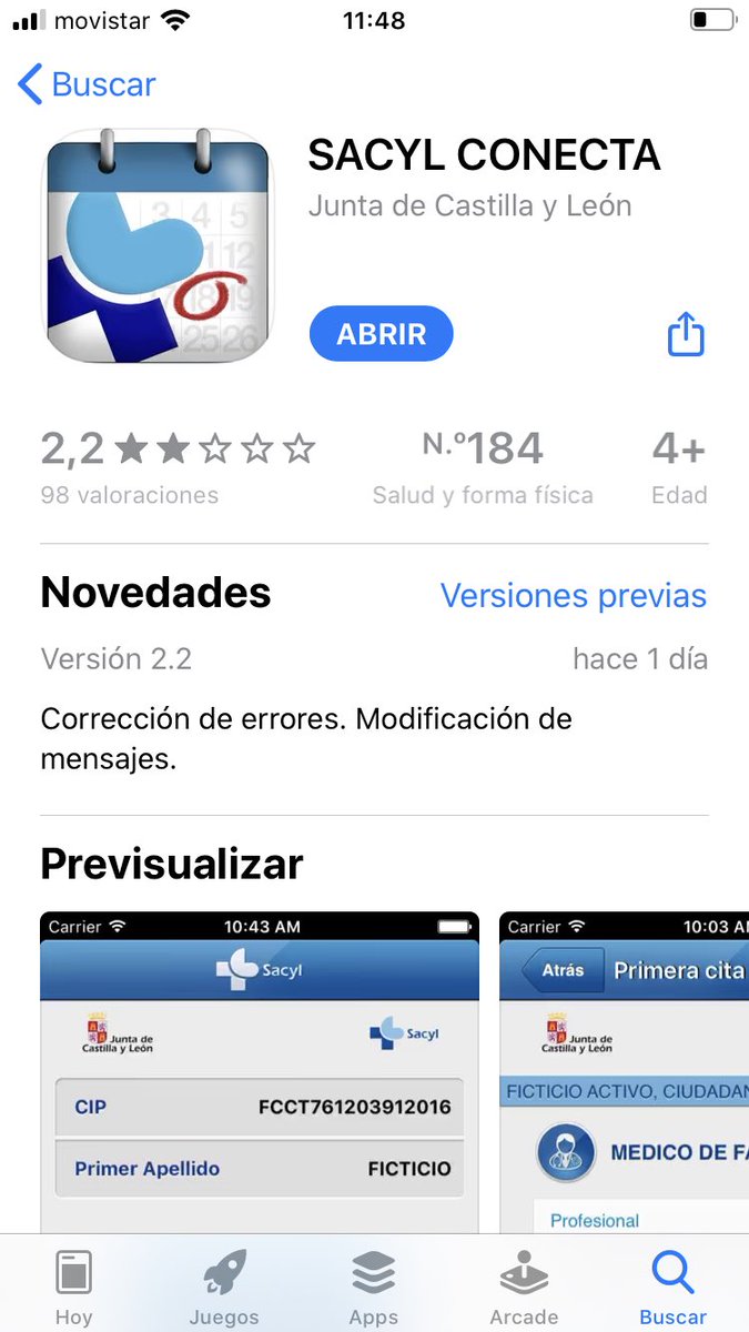 FranciscoIgea's tweet photo. Es importante que en estos días todos os bajéis esta aplicación a vuestros móviles: Sacyl Conecta. Esto nos permitirá en breve mejorar nuestra lucha contra el Covid19
👇 https://t.co/Y7H6G3LQJv