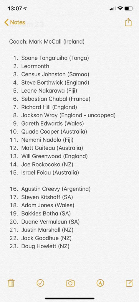 Pockcoaching's tweet photo. A challenge to @pockgirlssport and @pockboyssport. Pick your dream team for your sport. Mr Lambert, Learmonth, Perham and Wheeler have all picked there dream rugby team. Have a look at them and tell us who makes yours.... rules to follow #dreamteam https://t.co/MPRIvo3ro5