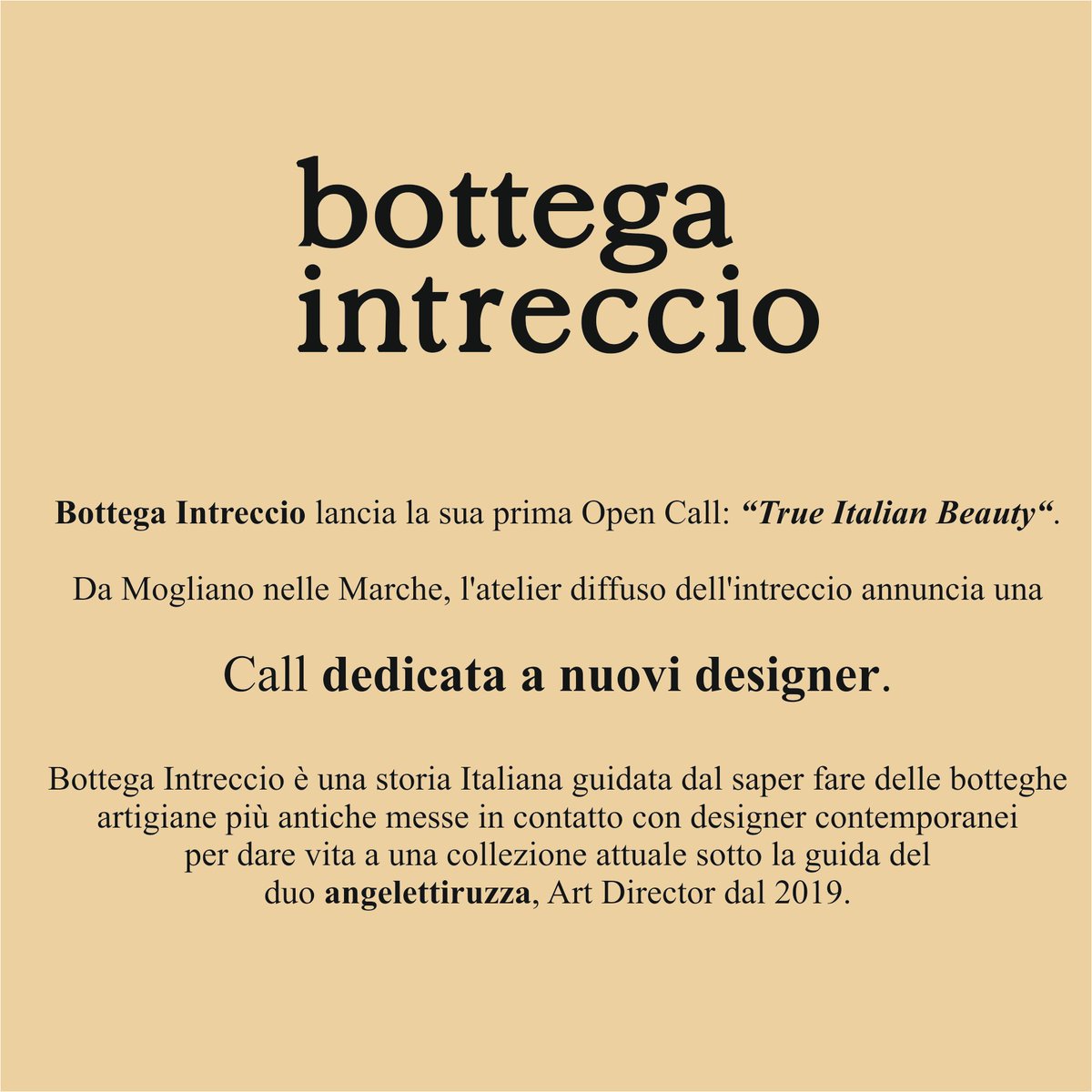 RuzzaStudio's tweet photo. https://t.co/25N1iDTs36 
from an idea of @bottegaintreccio and @blabla.agency https://t.co/c8tW4Vgwmu