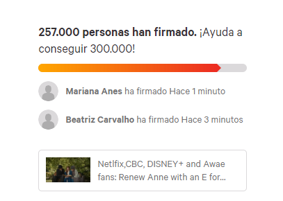  #BREAKINGNEWS Raise your cups off coffee and toast...We just hit 257k on the petition!!! Less then a week ago we were celebrating 250k. This beauty is growing and growing fast.April 7, 2020.08:36 am. #renewannewithane