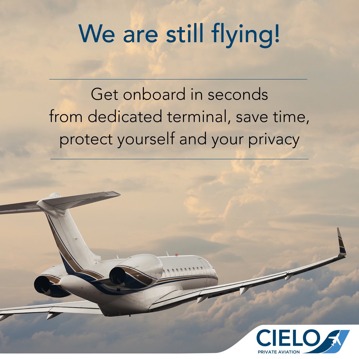 CieloAviation's tweet image. Private boarding procedures allow you to reach your flight a few minutes before departure, minimising your stay at the airport and ensuring less exposure to contagion risks. Our #privateflights are time savings and guarantee #individualprotection and #privacy.
Contact us.
