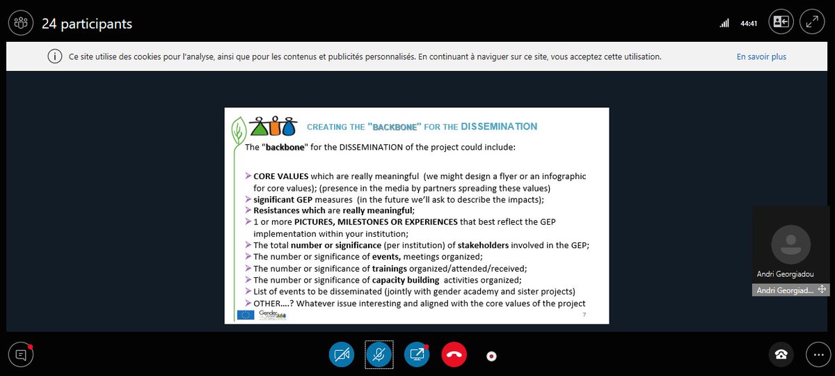 GenderSmart_EU's tweet photo. Gender-SMART Virtual Annual Meeting vs live KOM in Montpellier last year. Adaptation is a keyword nowadays #commit2genderring #COVID19 https://t.co/GbAOau1GpZ