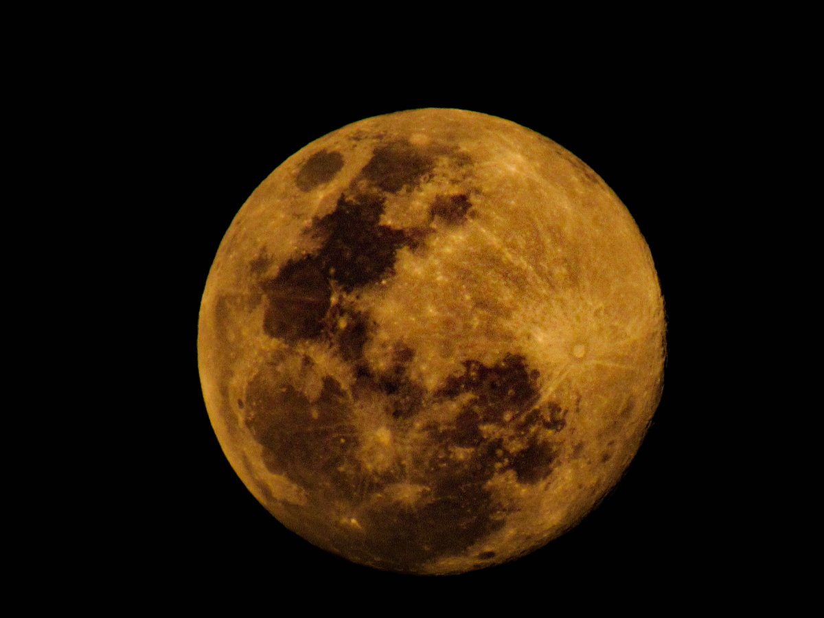 Capturing 2020’s brightest ‘super’ pink moon  #supermoon6:53 PM, 4/7/2020Canon PowerShot SX520 HS