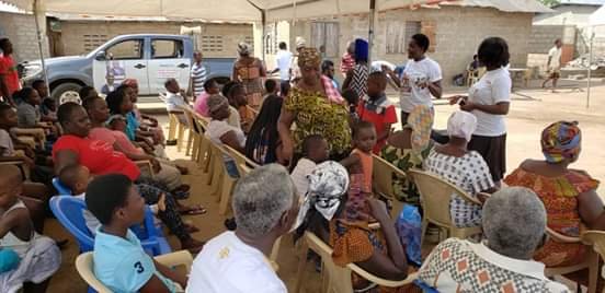 He organises medical screening for his people. Regularly!