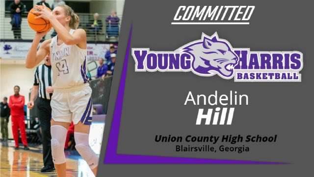 Congrats to Union County's Andelin Hill on her commitment to Young Harris College.