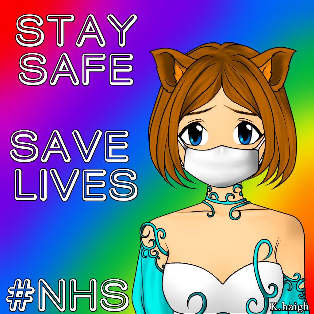 HaighKaris's tweet photo. Just finished this.
Stay Safe everyone and Save Lives.
#NHS https://t.co/qep7kxpD8J