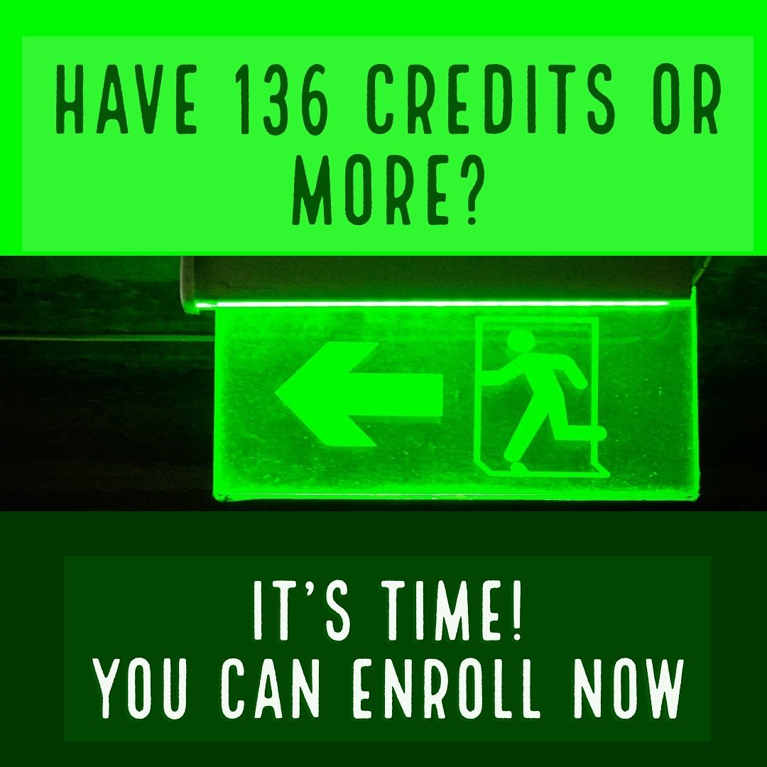 Priority Enrollment means you get the professors you want and the classes you want. If you have 136 credits or more you can enroll now!