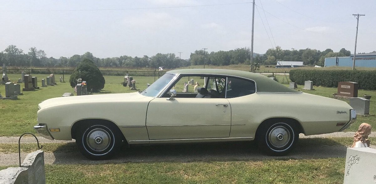 tammyn3ff's tweet photo. @toddoneff we need to get the car out!! 72 Buick Granddad bought new in 72! https://t.co/dlnAMVBkRi