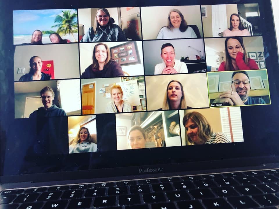 FRCSfalcons's tweet image. Jessica Koch, 4th grade teacher- "We are all so thankful to continue to partner and walk alongside your families as we navigate this new territory! Our meetings look a little different now too, but our mission is the same. ❤️❤️❤️❤️" #Testimonytuesday #digitallearningdays