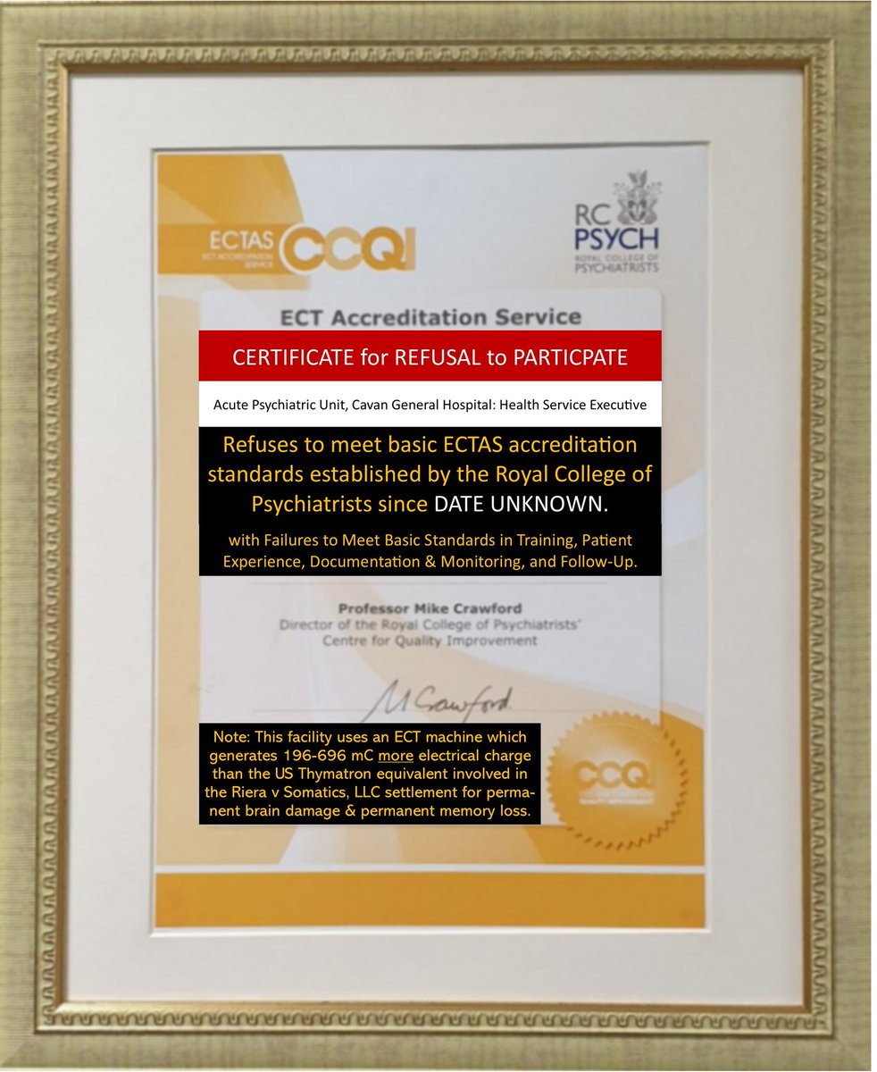 Last time  #ECTAS updated accrediation webpage is when int'l  #AuditECT team began pointing out accreditation lapses on  #Twitter January 26.  #ECT Accreditation magically granted January 27 w/o  #PatientSafety inspections. Watch what happens now!  @wendyburn  @rcpsych  @DrAdrianJames