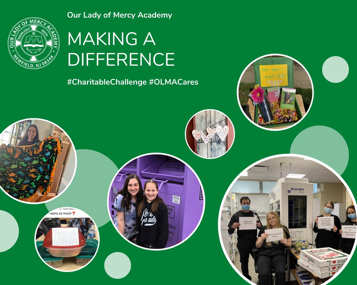 OLMA_NJ's tweet photo. @OLMA_NJ students and families are taking the #CharitableChallenge by storm and helping others in so many different ways. Please keep your photos coming to mrs.kinkade@olmanj.org. #OLMACares #Sisterhood #SeeTheGood #WomenLeadingChange https://t.co/M20Oi9hW27