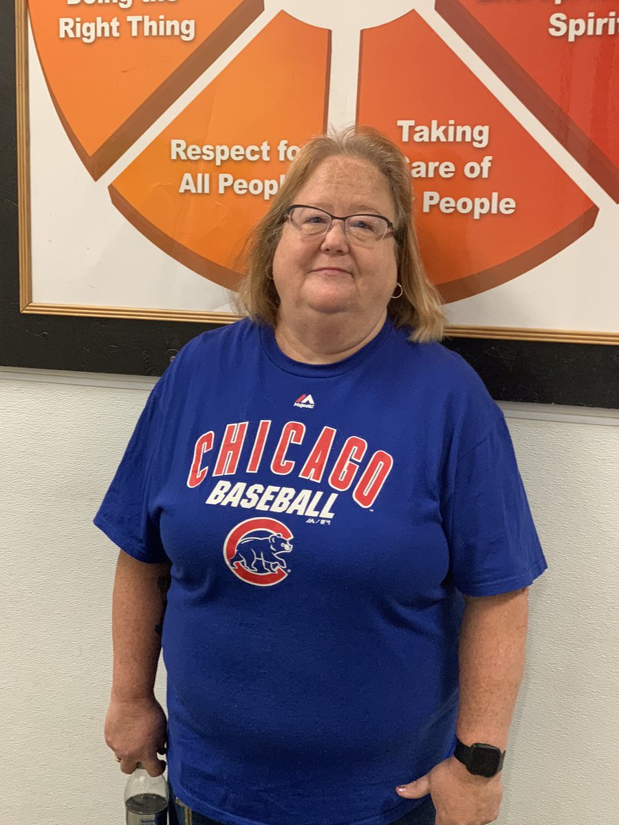 Talk about Universal with a positive attitude it is only 10 am &amp; she has been part of the team spirit, vault, paint, flooring, appliances, blinds, spotter, cleaner, OFA, etc...she is making me tired just talking about what she has accomplished today already!