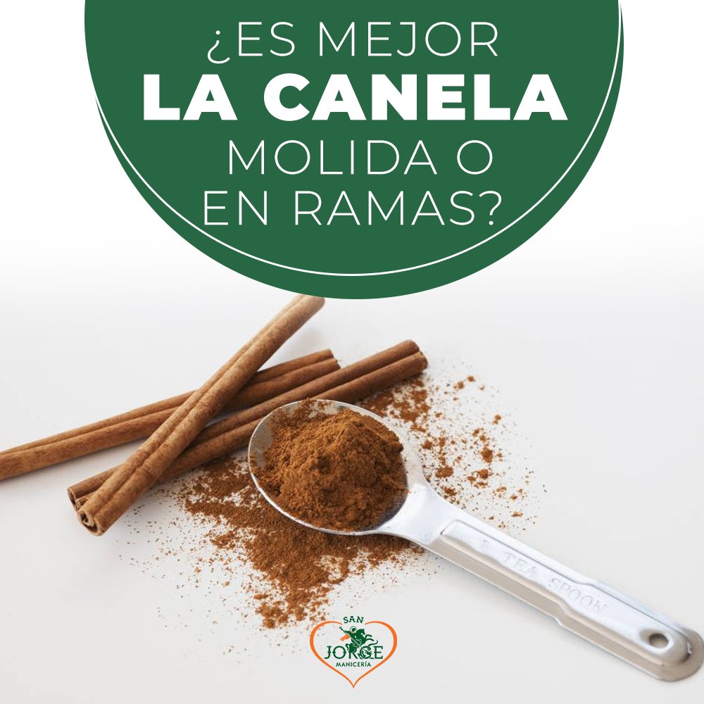 La canela molida tiene un sabor más fuerte que las ramas de canela, y libera ese sabor más rápidamente. En consecuencia, la especia en polvo no solo es la más adecuada para cocinar las comidas rápidas, sino que también puede ser utilizado hacia el final de la cocción.