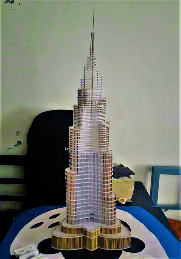 GlocalUni_India's tweet photo. students of the Department of Civil Engineering made a model of Burj Khalifa using acrylic sheets and toothpicks. #theglocaluniversity #BTECHCIVIL #CIVIL_ENGINEERING #BURJKHALIFA #STUDENT #WORKSHOP #admission2020 https://t.co/OI9Vabjqff