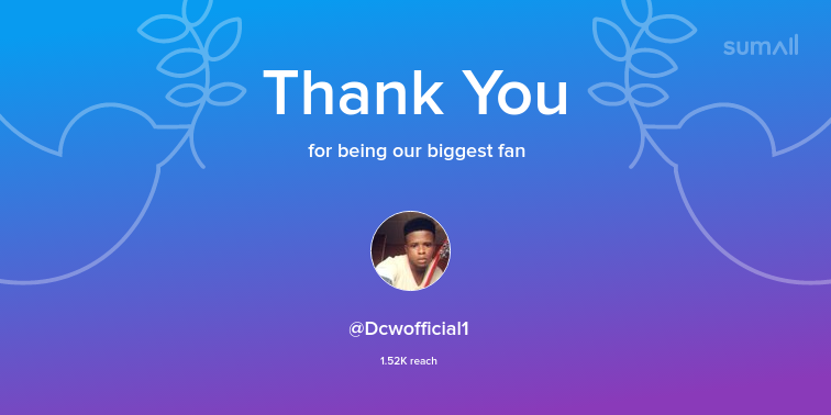 amDjTouch's tweet photo. Our biggest fans this week: Dcwofficial1. Thank you! via https://t.co/c1aGuYRJDe https://t.co/RgDZWK4x73
