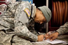6. President Trump keeps saying we're all at war in this public health crisis. Well, we make special efforts to allow our troops to vote (by mail!) during time of war.