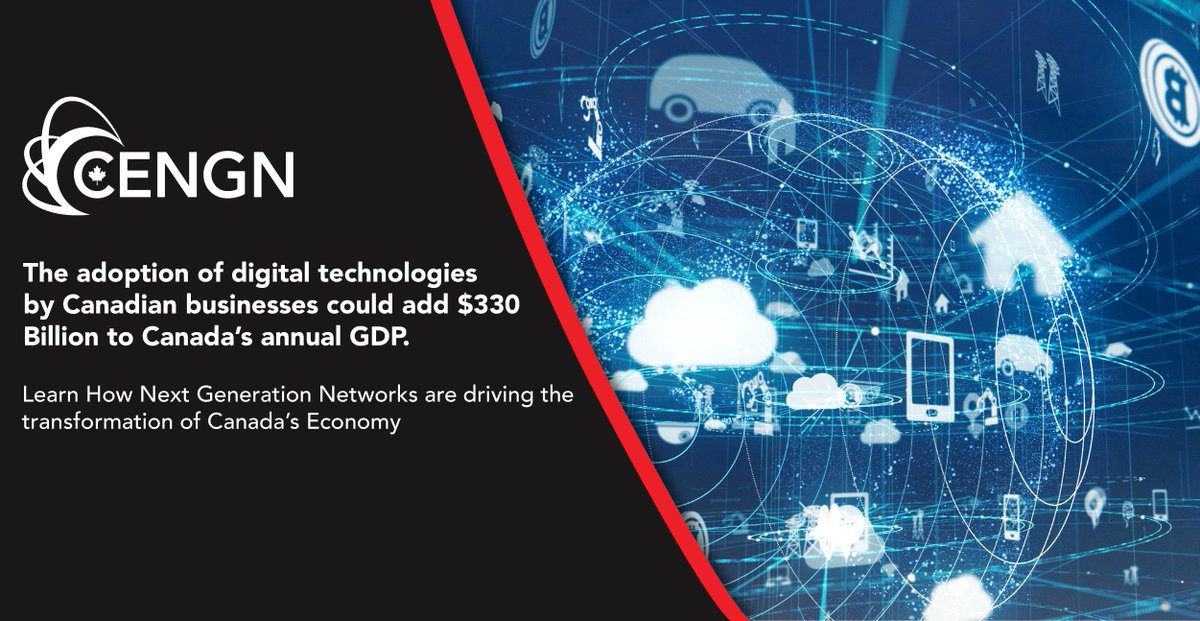 CENGNCanada's tweet image. Canada’s economy depends on the advancements of network technologies such as mass IoT deployments, Artificial Intelligence, 5G, virtualization, and more.
Download our free research paper for more information: bit.ly/2x0ghzI